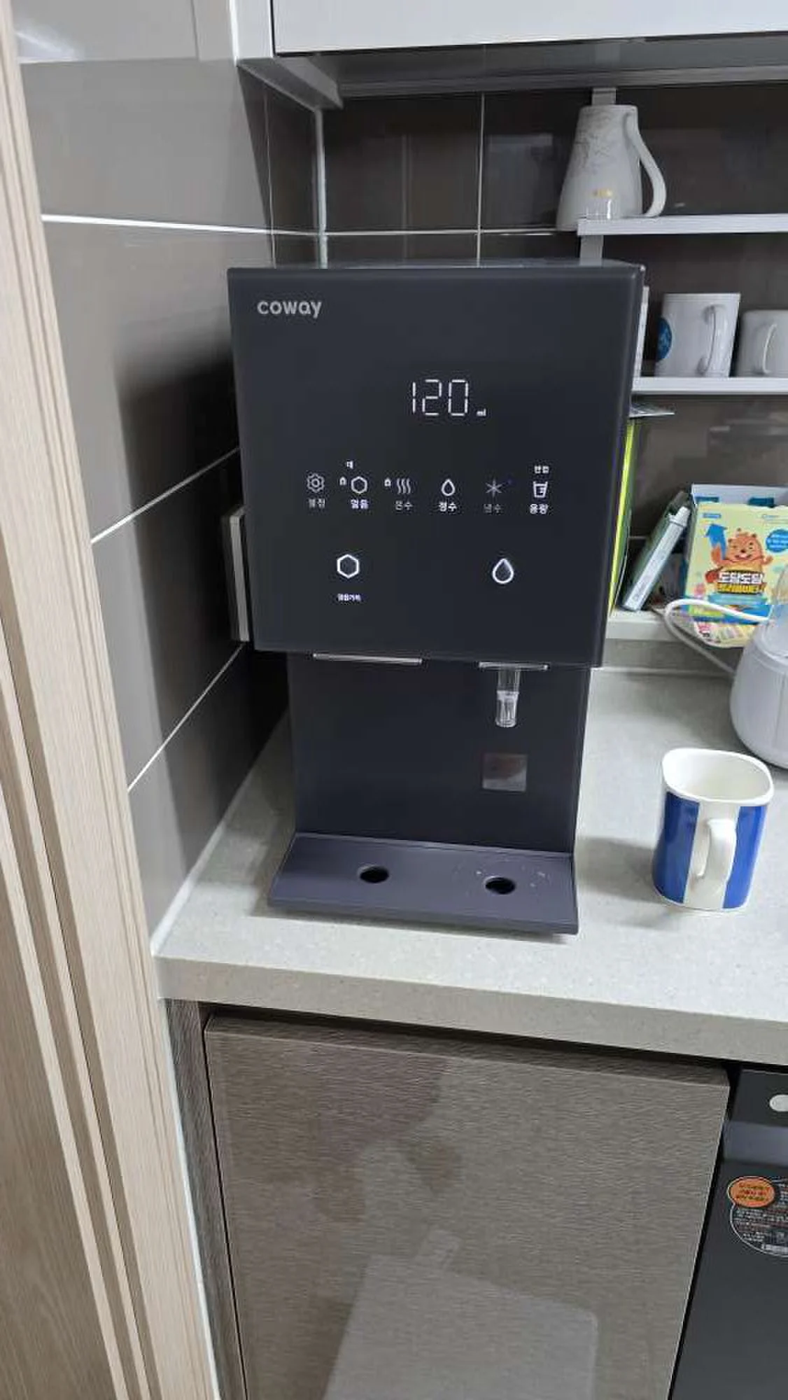 구래동 코웨이 아이콘 얼음정수기 오리지널 설치사례