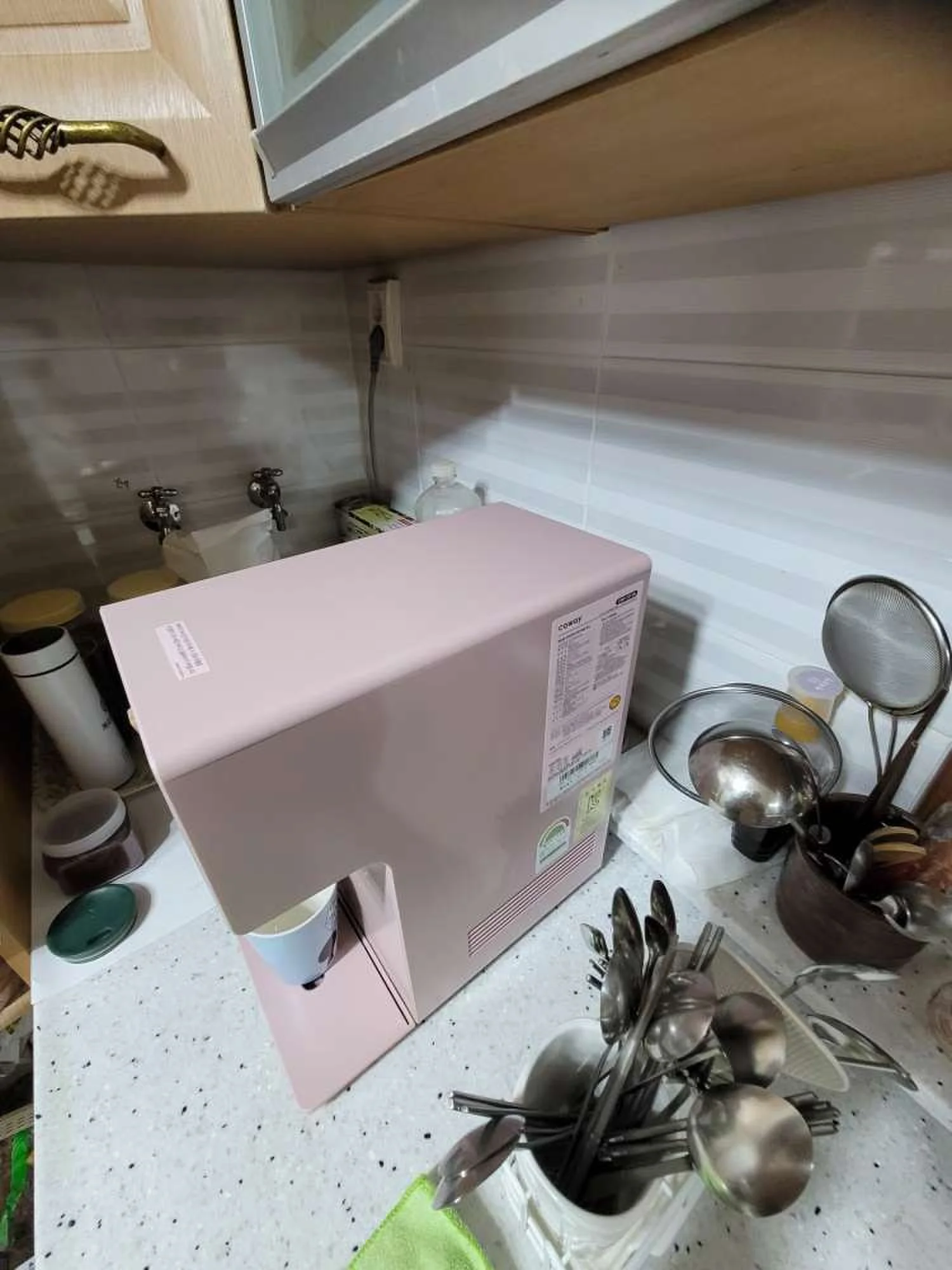 주안자이 코웨이 아이콘 정수기2 설치사례