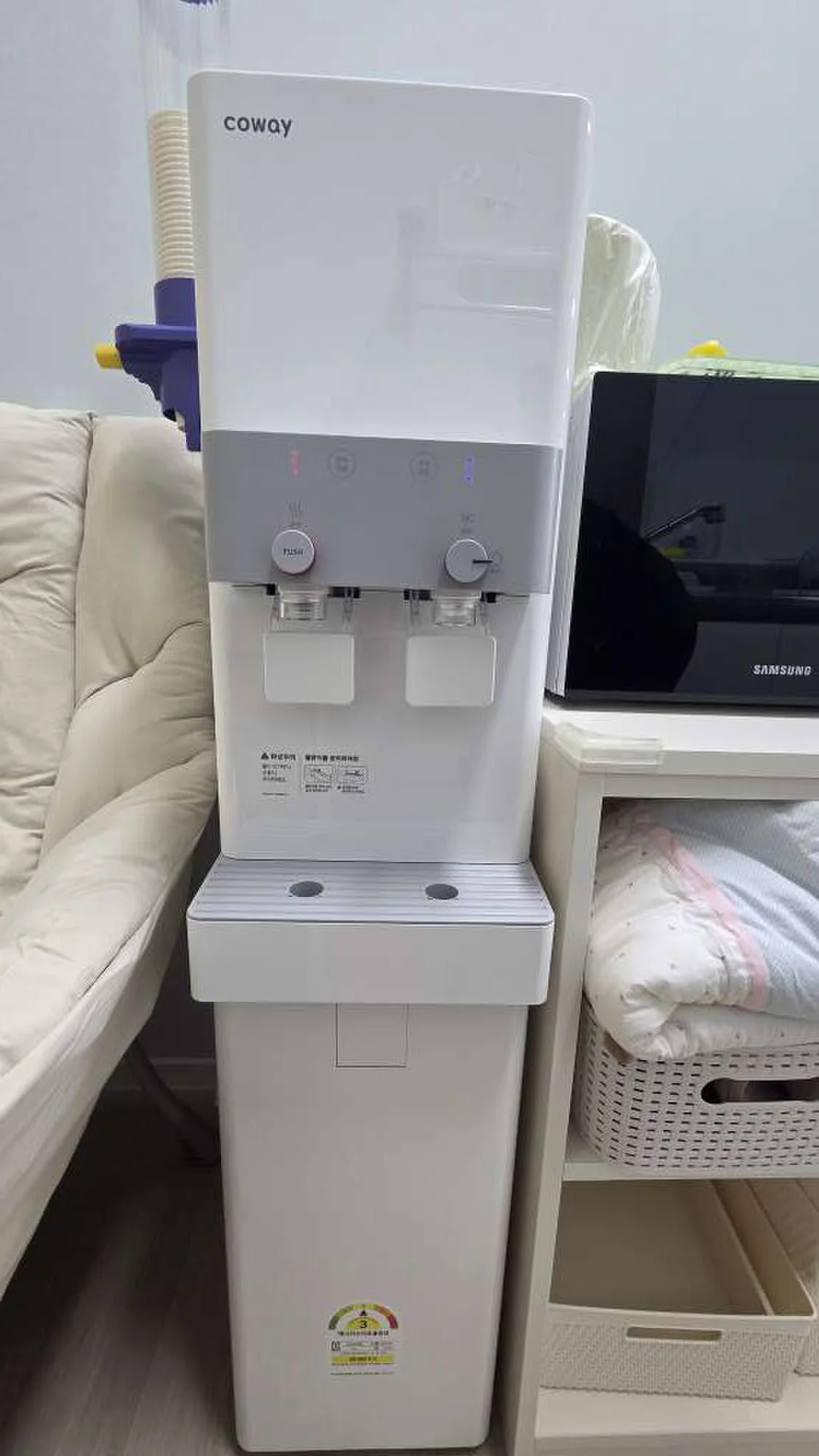 코웨이 정수기설치 현장