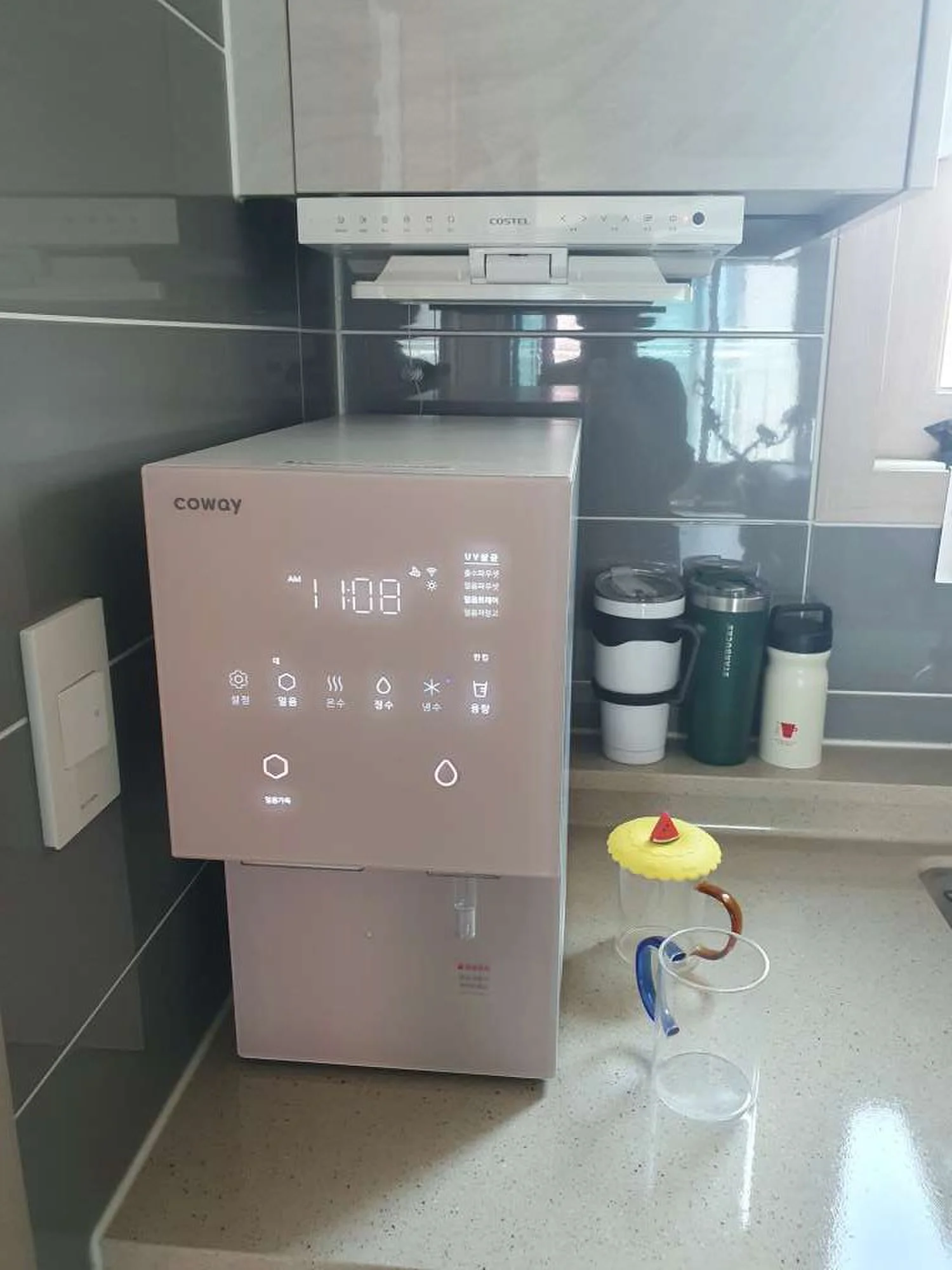 코웨이 정수기설치 현장