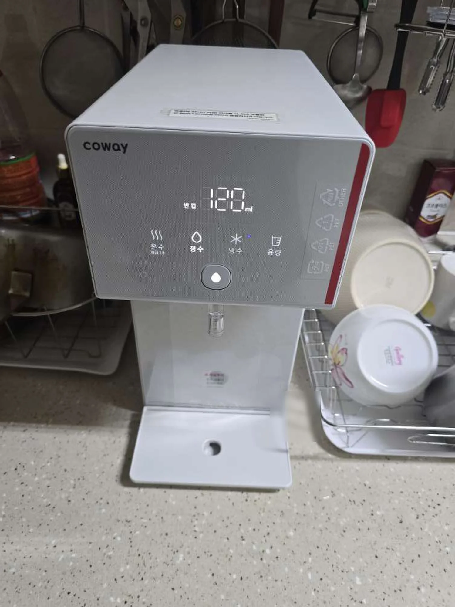코웨이 정수기설치 현장