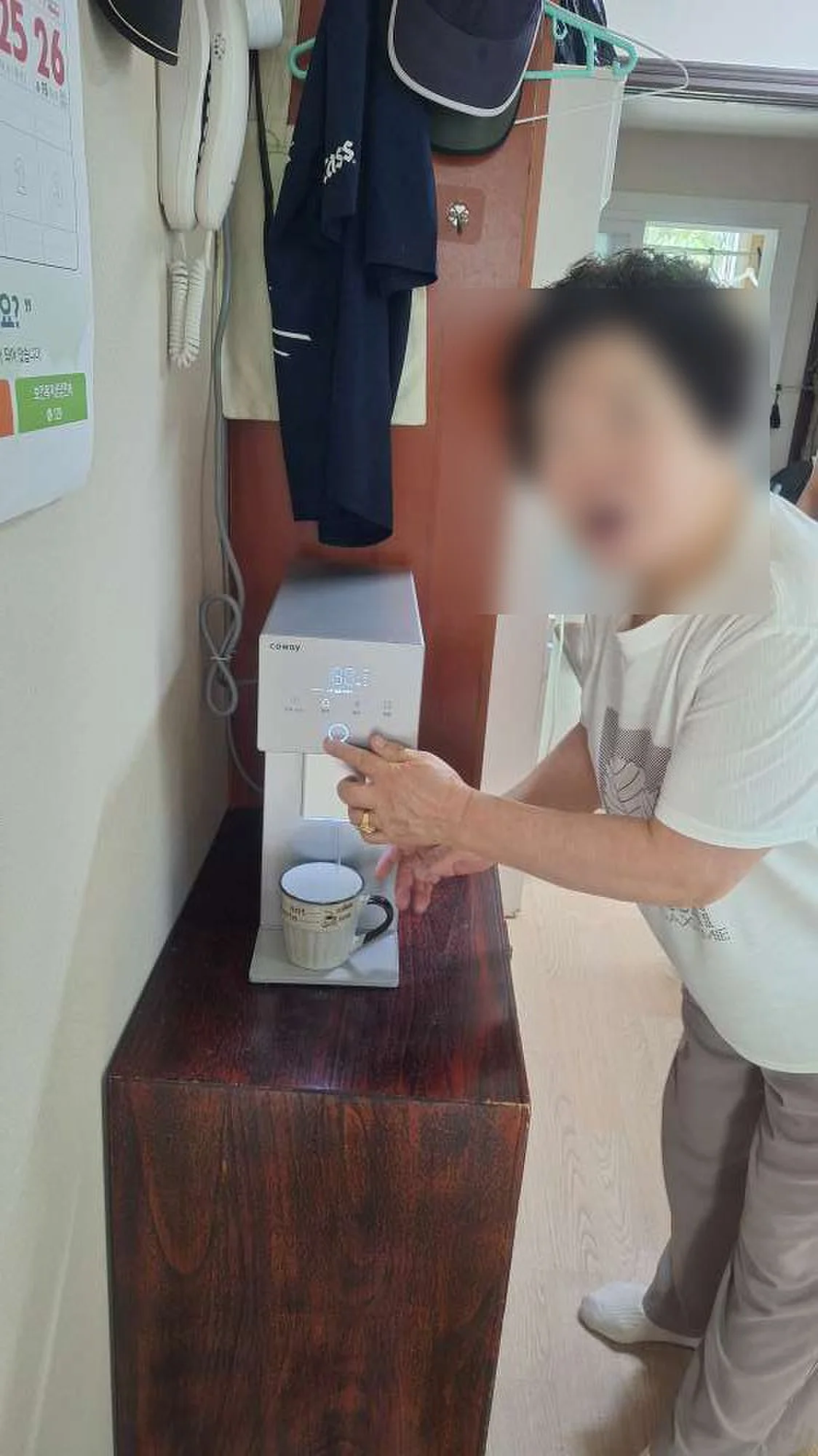 코웨이 정수기설치 현장