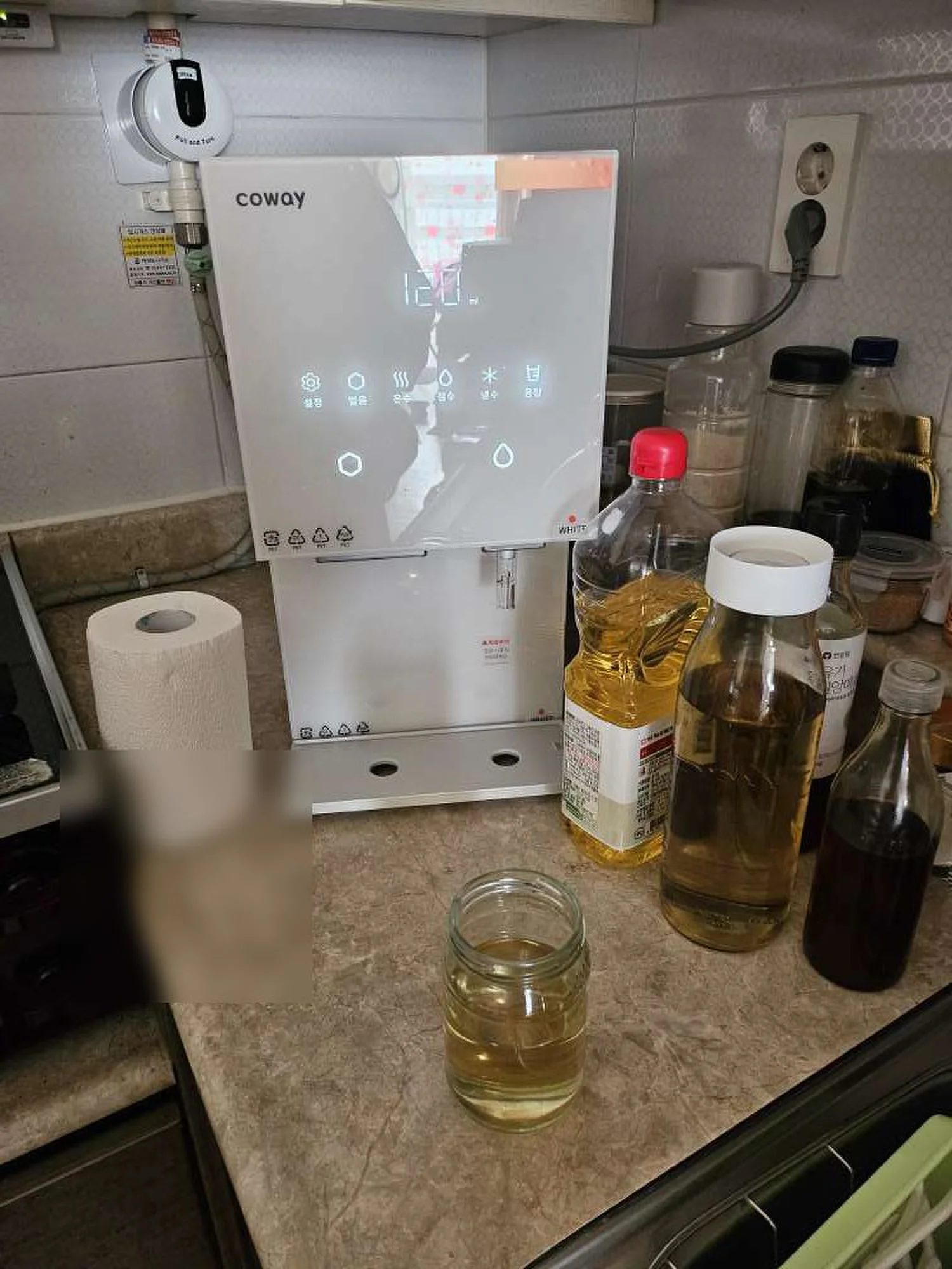 코웨이 정수기설치 현장