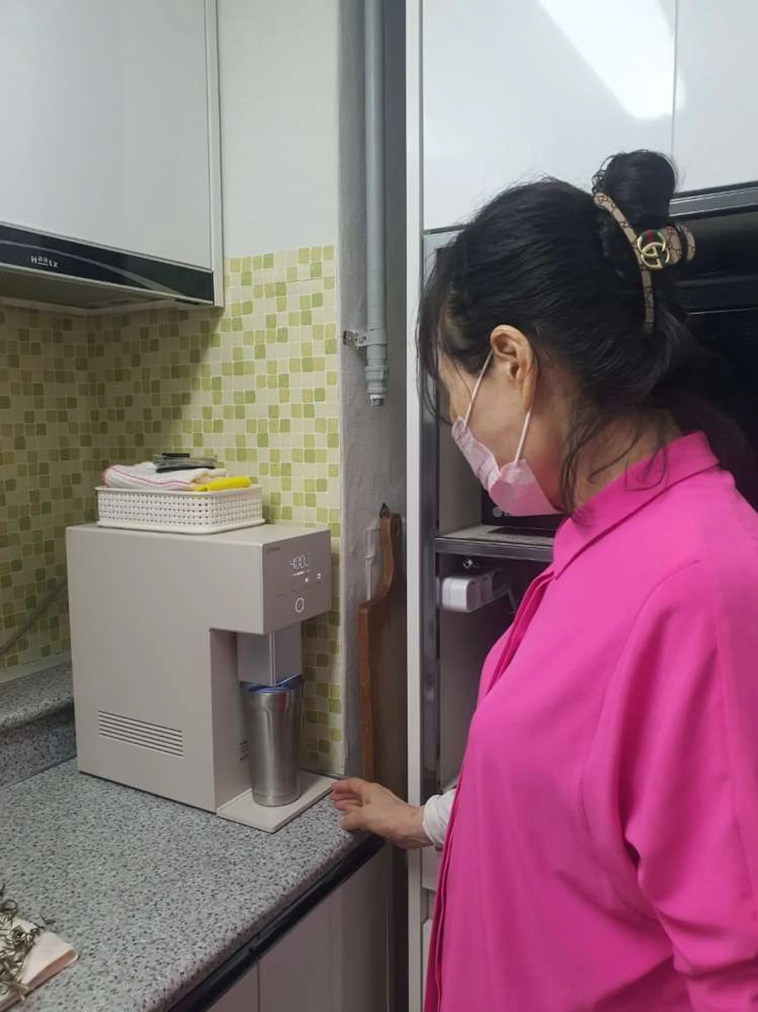 코웨이 정수기설치 현장