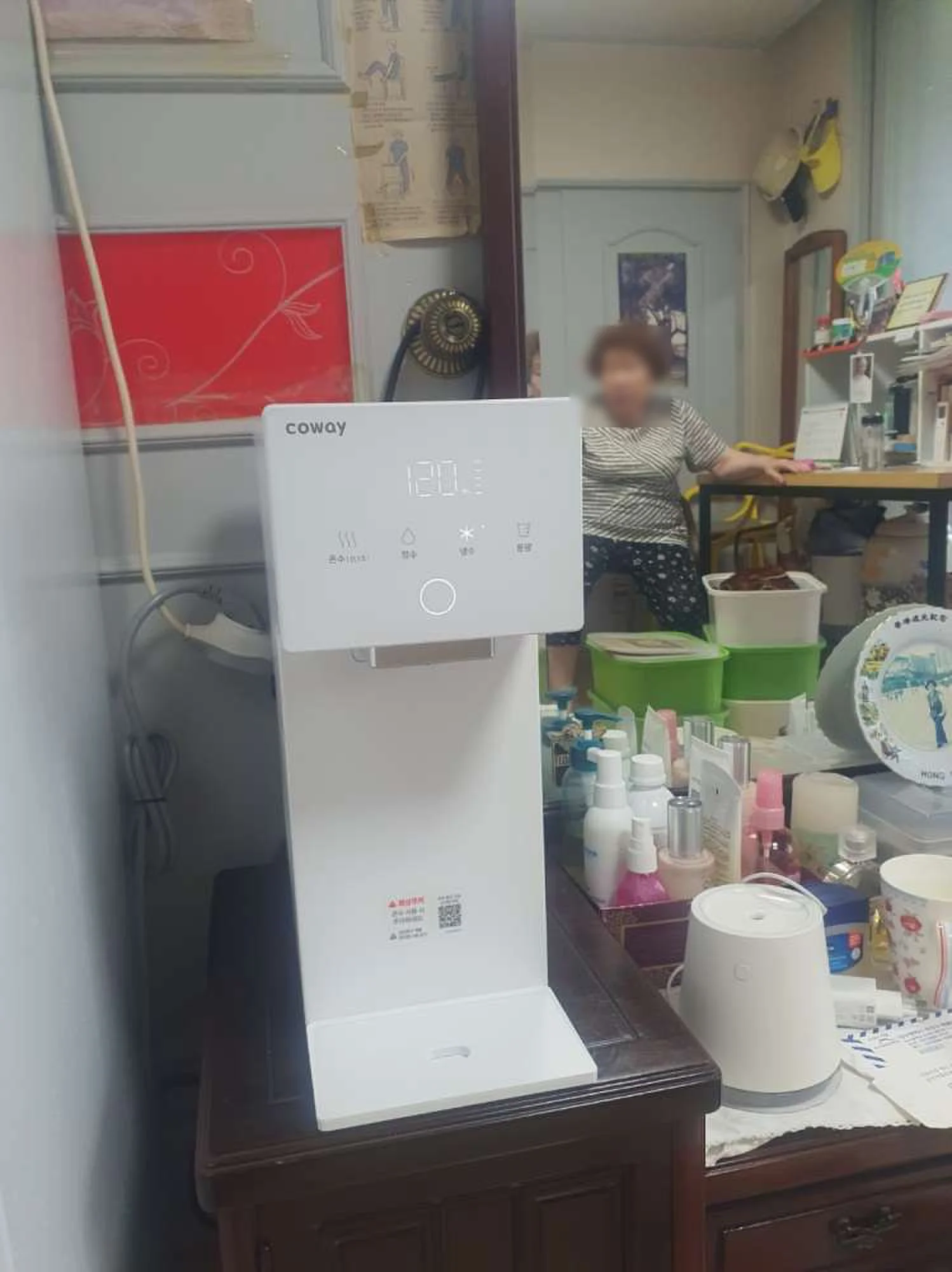 코웨이 정수기설치 현장