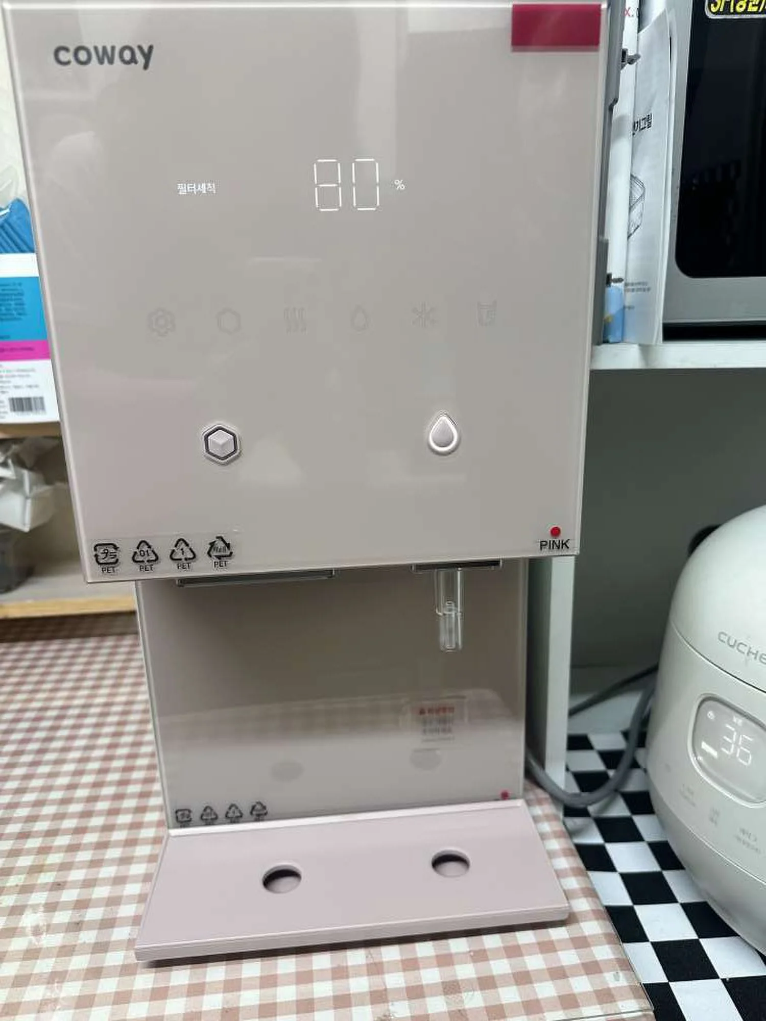 코웨이 정수기설치 현장