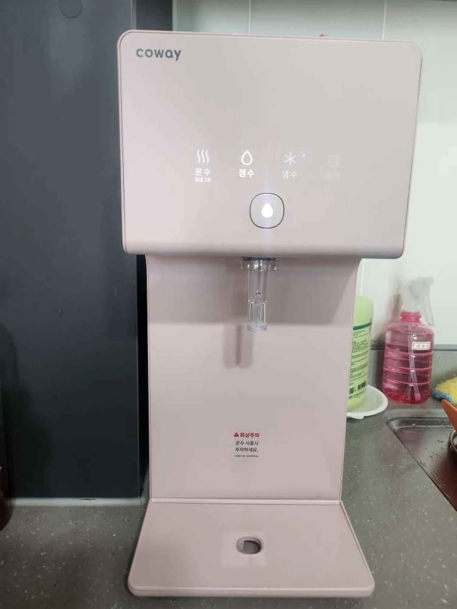 코웨이 정수기설치 현장